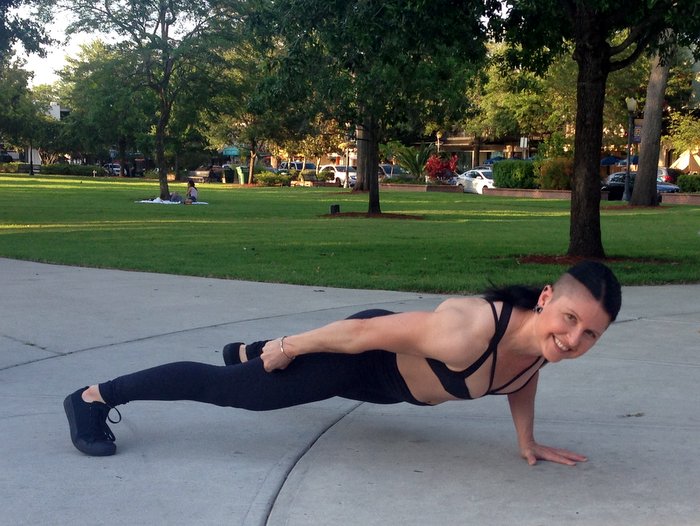 Adrienne Harvey One Arm Push Up