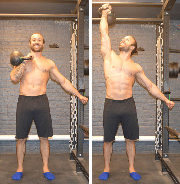 Angelo Grinceri RKC Kettlebell Press