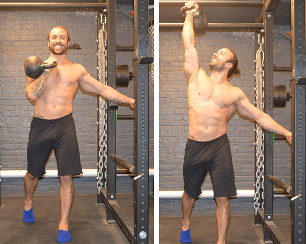 Angelo Grinceri IST forward step press