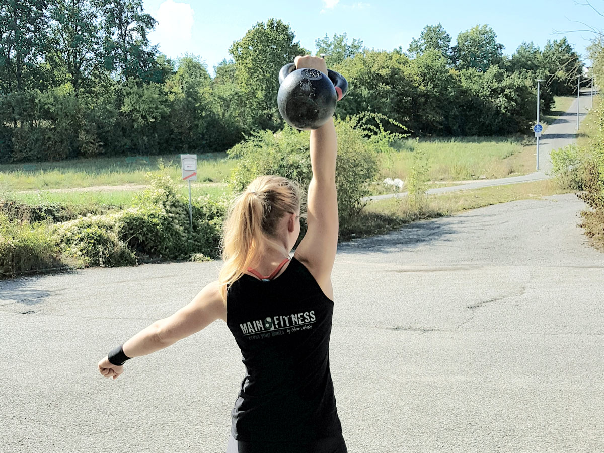 Anna Vietz, RKC 24kg Press Practice