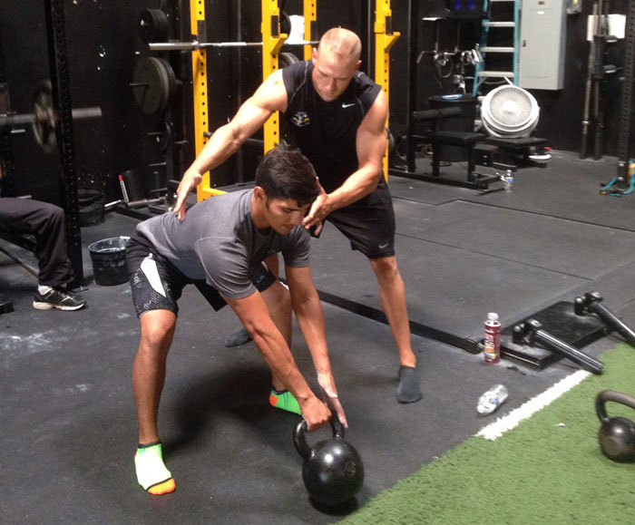 Ben Landry Coaching One-Arm KB Swing