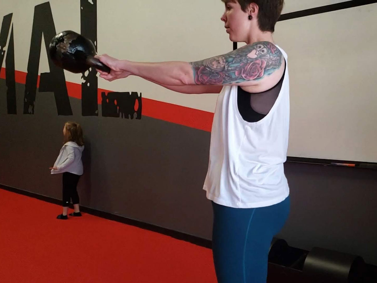 Cait Timmerman Kettlebell Swings