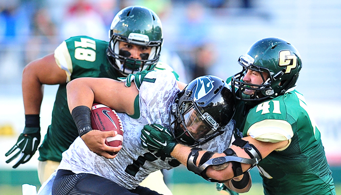 Cal Poly Football Game Dzubnar #41