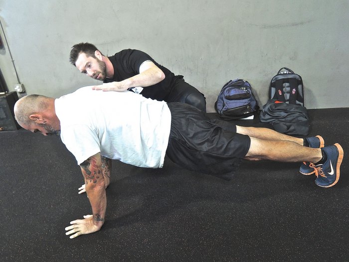 Coaching the plank