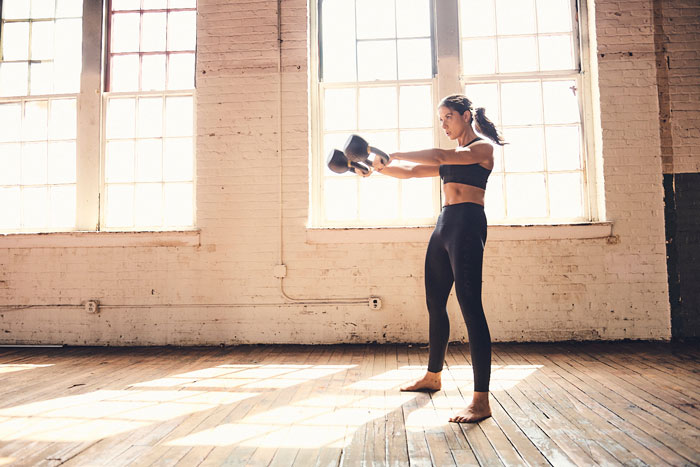 Colleen Conlon Double Kettlebell Swings