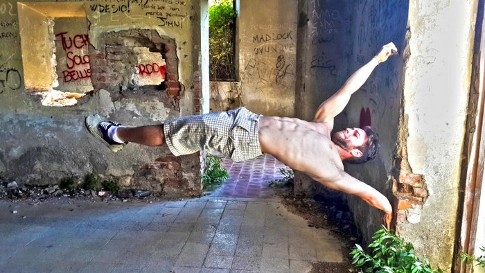 Daniel Cirilli Human Flag Wall Variation