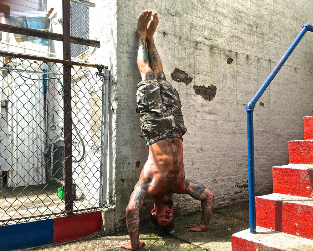 Danny Kavadlo Handstand Pushups