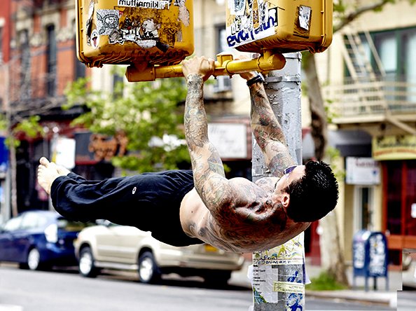 Danny Kavadlo Front Lever