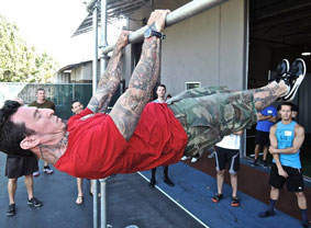 Danny Kavadlo Front Lever