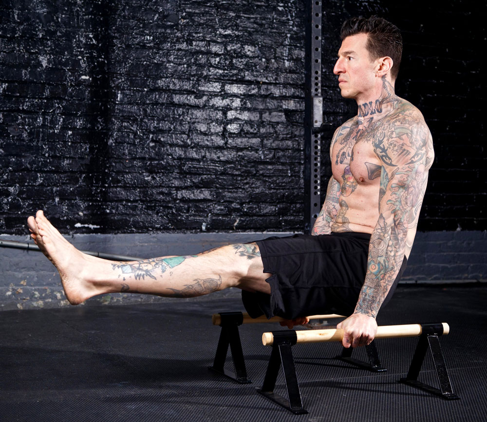 Danny Kavadlo Next Level Strength Parallettes L-Sit