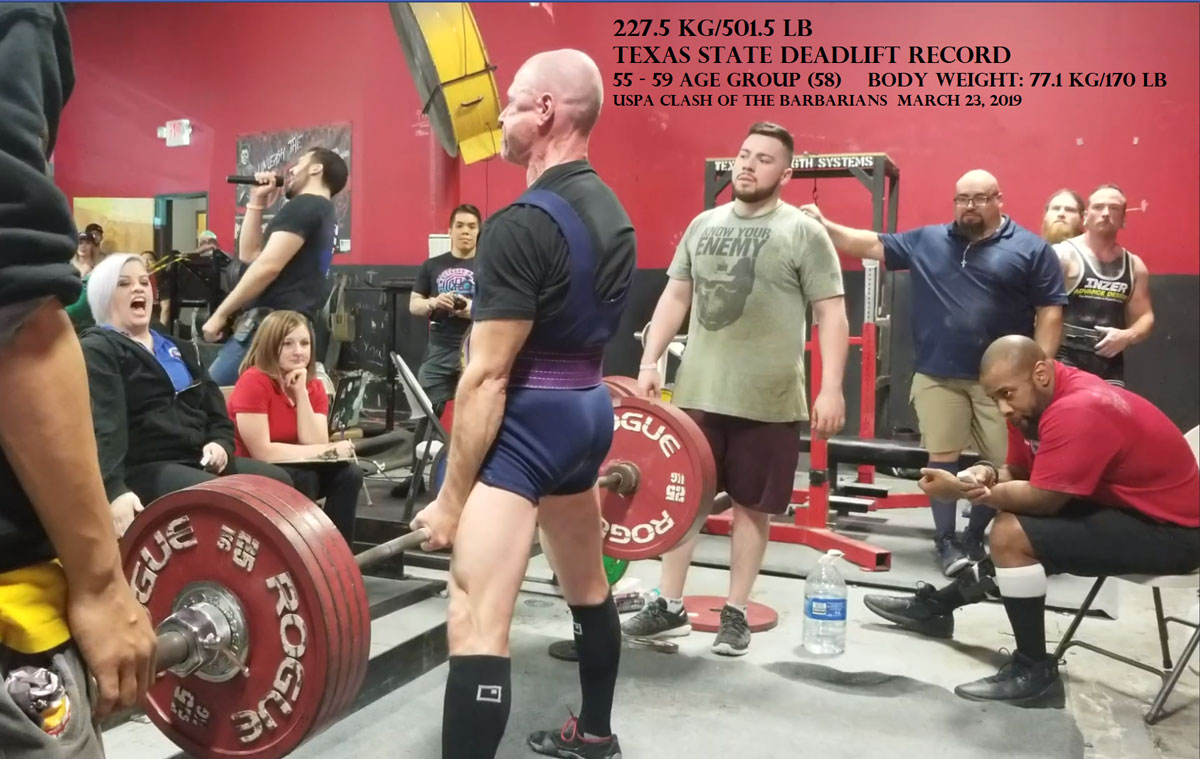 Dr Steve Horwitz Deadlift 501 Record