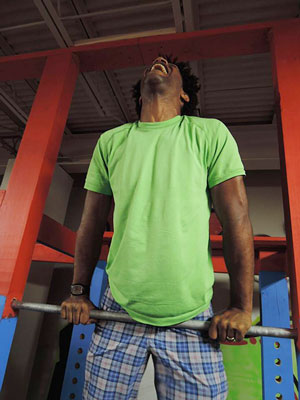 Errick McAdams First Muscle-Up at the PCC Workshop