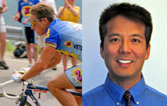 Greg Lemond and Dr Mark Hom 