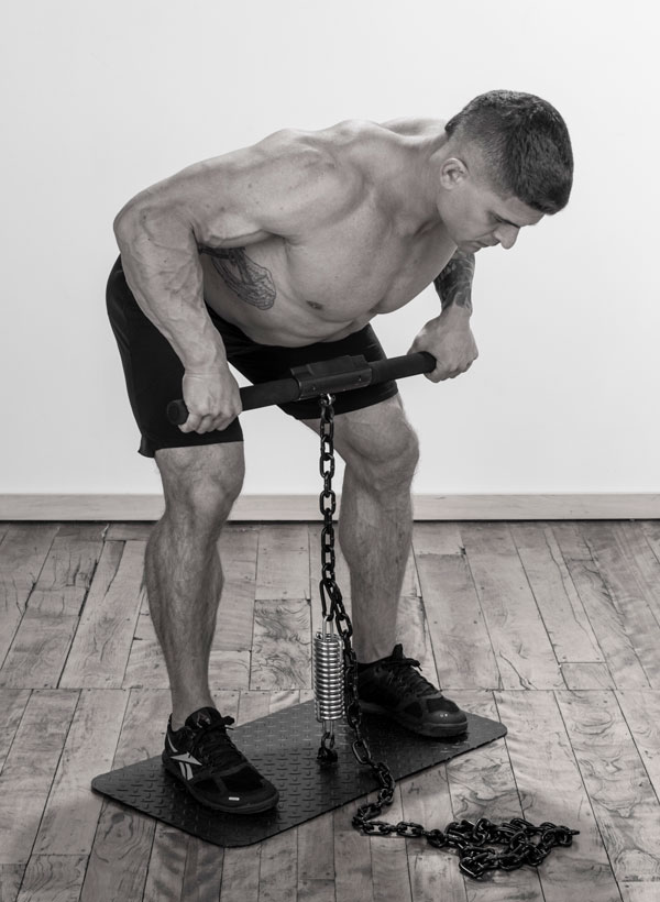 ISOCHAIN Isometric Bent Row