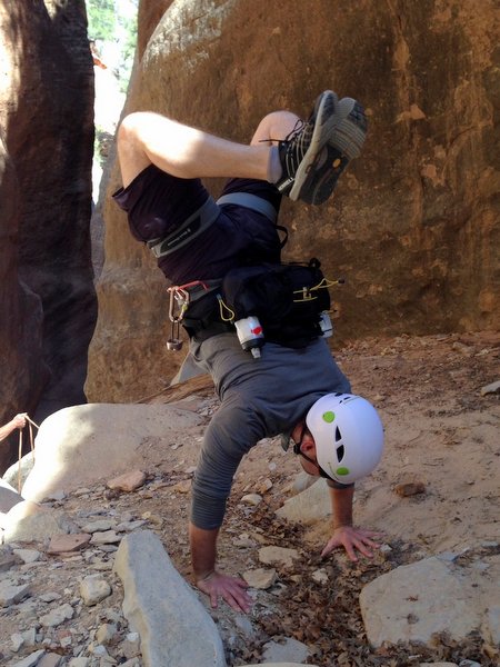 Isaac Hoffman Handstand