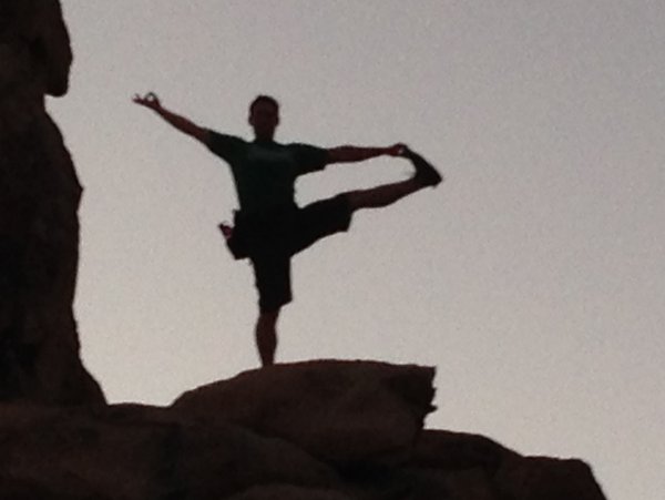 Isaac Hoffman Yoga Hike