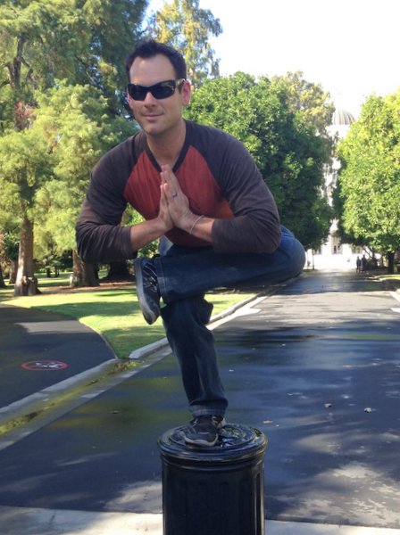 Isaac Hoffman Yoga Squat