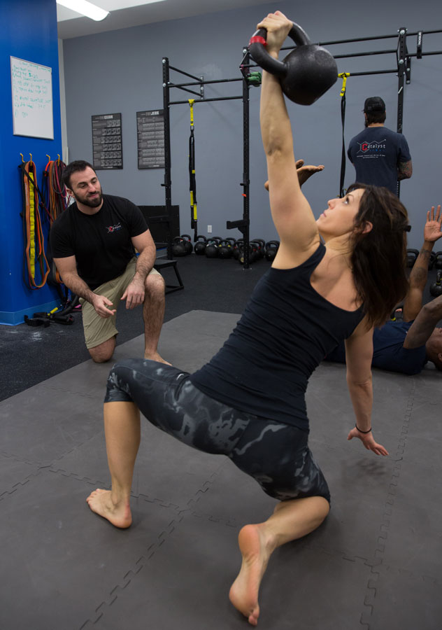 Jason Coaching Lisa Get-Up