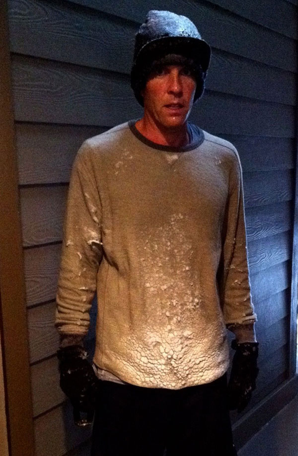 Jesse Itzler After Running in a Blizzard