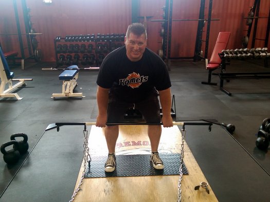 Jon Bruney Neuro-Rack Deadlift