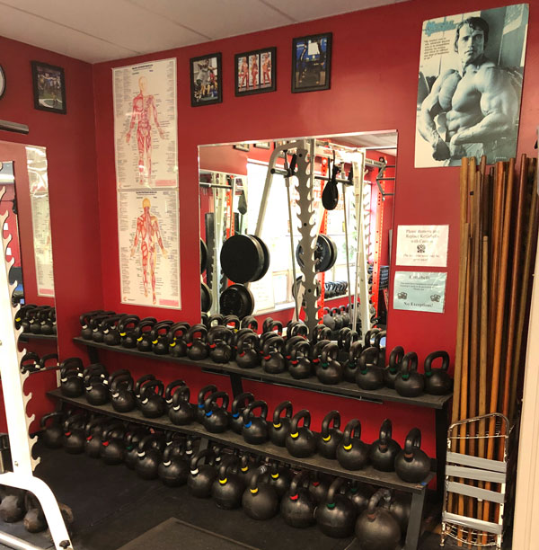 Kettlebells at American Eagle Martial Arts