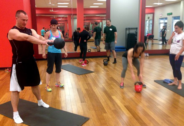 Kettlebell Swings at Kansas City HKC 2015