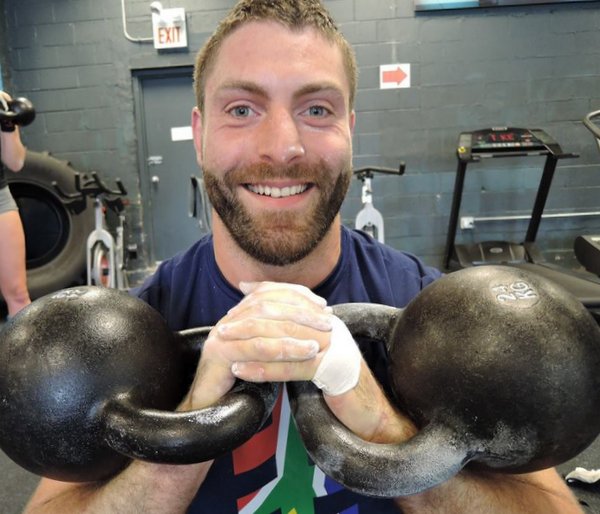 Lawrence Dunning Double Kettlebell