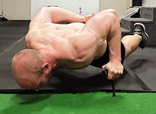 Levi Markwardt One-Arm Neuro-Grip Push-up