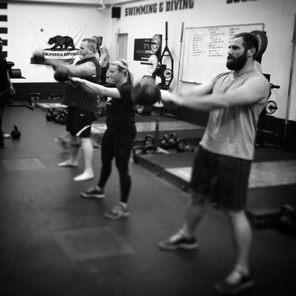 Chris White Kettlebell Amigos Swing