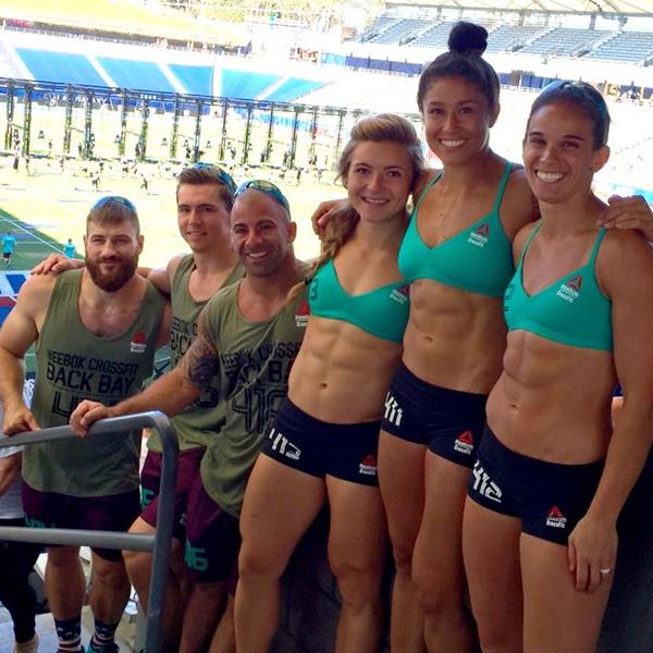 Jessa Lemoine and CrossFit Team