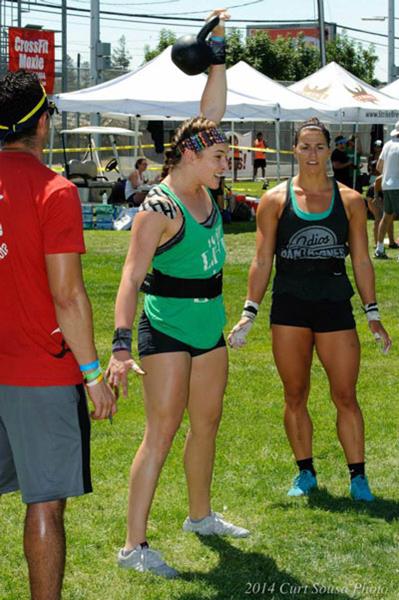 Paige Sousa BEFORE Crossfit Comp Snatch