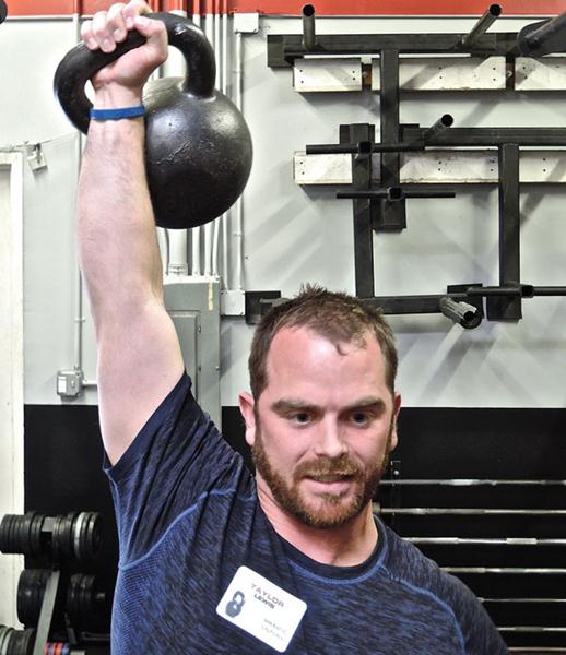 Taylor Lewis At San Jose RKC Kettlebell Press