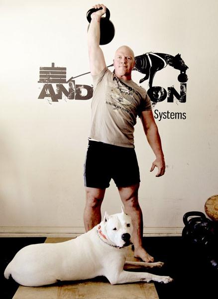 TroybvAnderson with Kettlebell