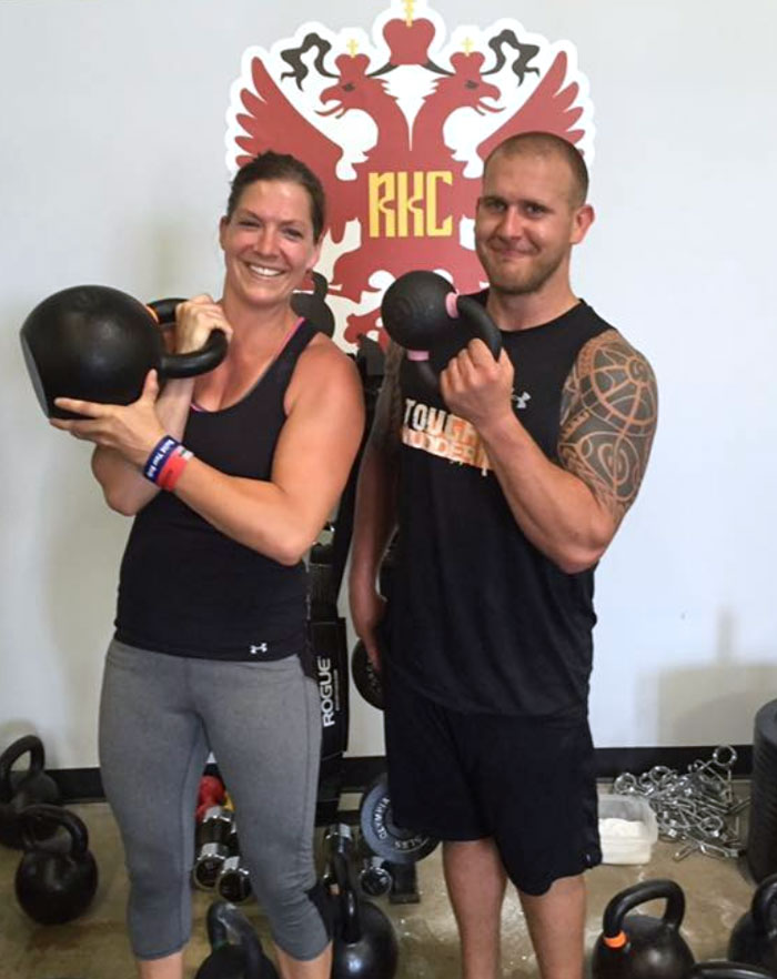 Matt Sillanpaa, RKC and Julie Sillanpaa, RKC with Kettlebells