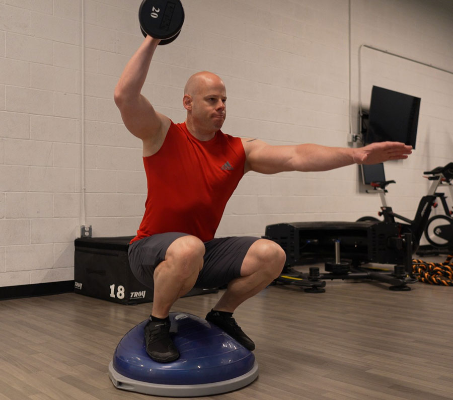 MattSchifferle Isometric Bodybuilding equal complex balance bosu DD4