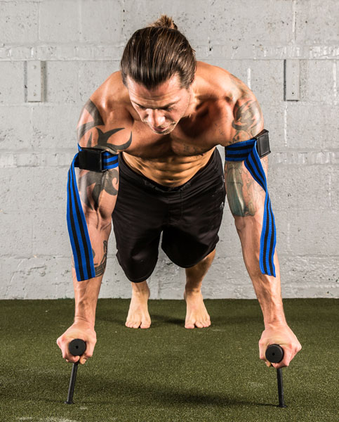 Occlusion Neuro-Grip Push-Up