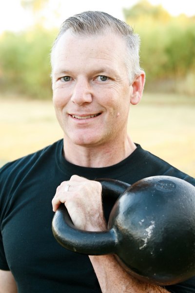 RKC Team Leader Paul Britt with Kettlebell