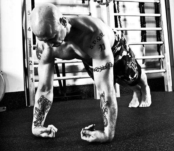 Phil Ross Back of Wrists Push-ups