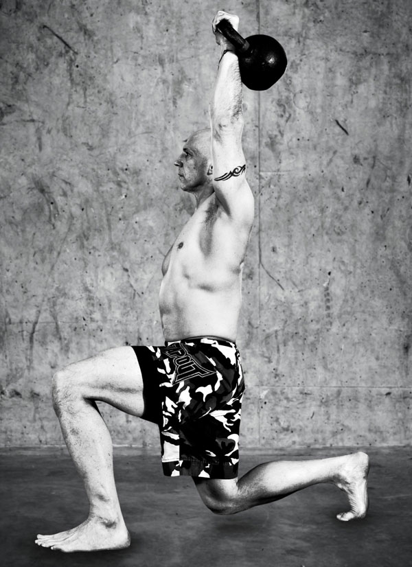 Phil Ross kettlebell Get-Up