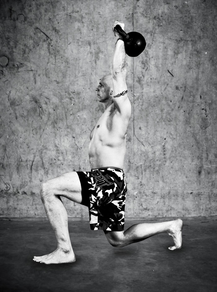 Phil Ross Half Kneeling Kettlebell Press