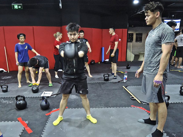 RKC China Kettlebell Swings