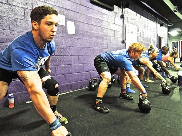 Ready To Start Heavy Kettlebell Swings