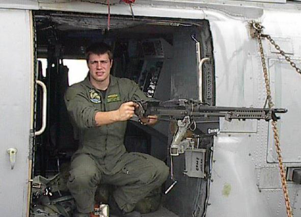 Robert Miller Navy Helicopter Door Gunner