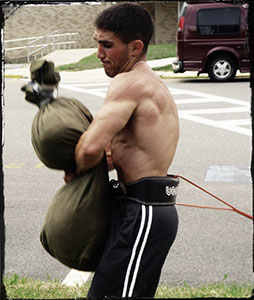 Sandbag Blitz Training