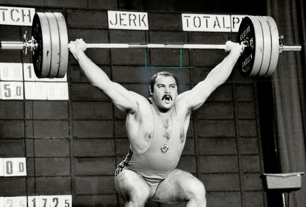Soviet Olympic weightlifter