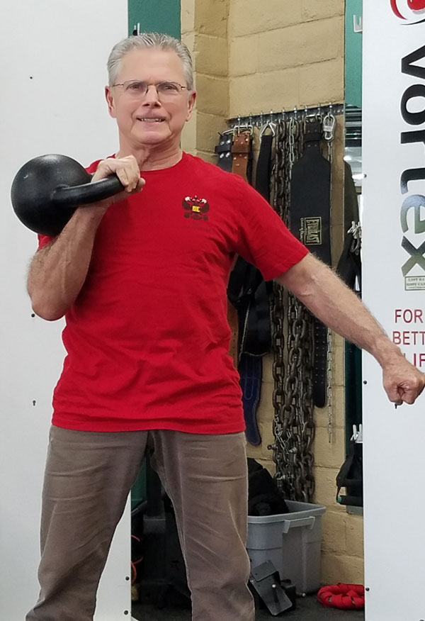 Terry Joel RKC With Kettlebell