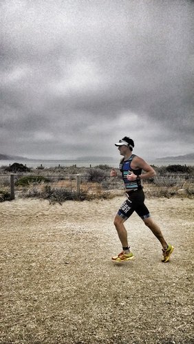 Triathlete Jeremy Devich Running