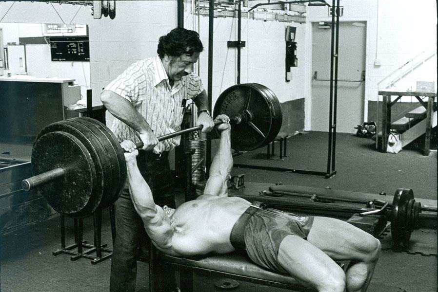 Weider and Arnold Bench Press