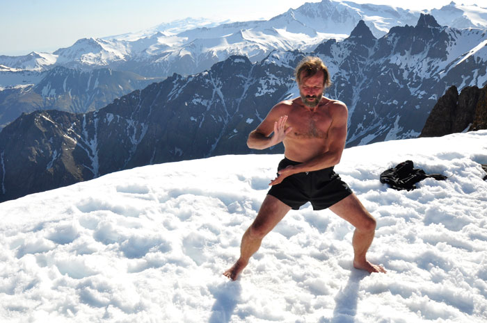 Wim Hof Tai Chi Snow Mountain