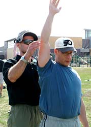 Chiropractor Glenn Hyman practices Kettlebell Strength Training Workouts coached by Pavel Tsatsouline Chief RKC